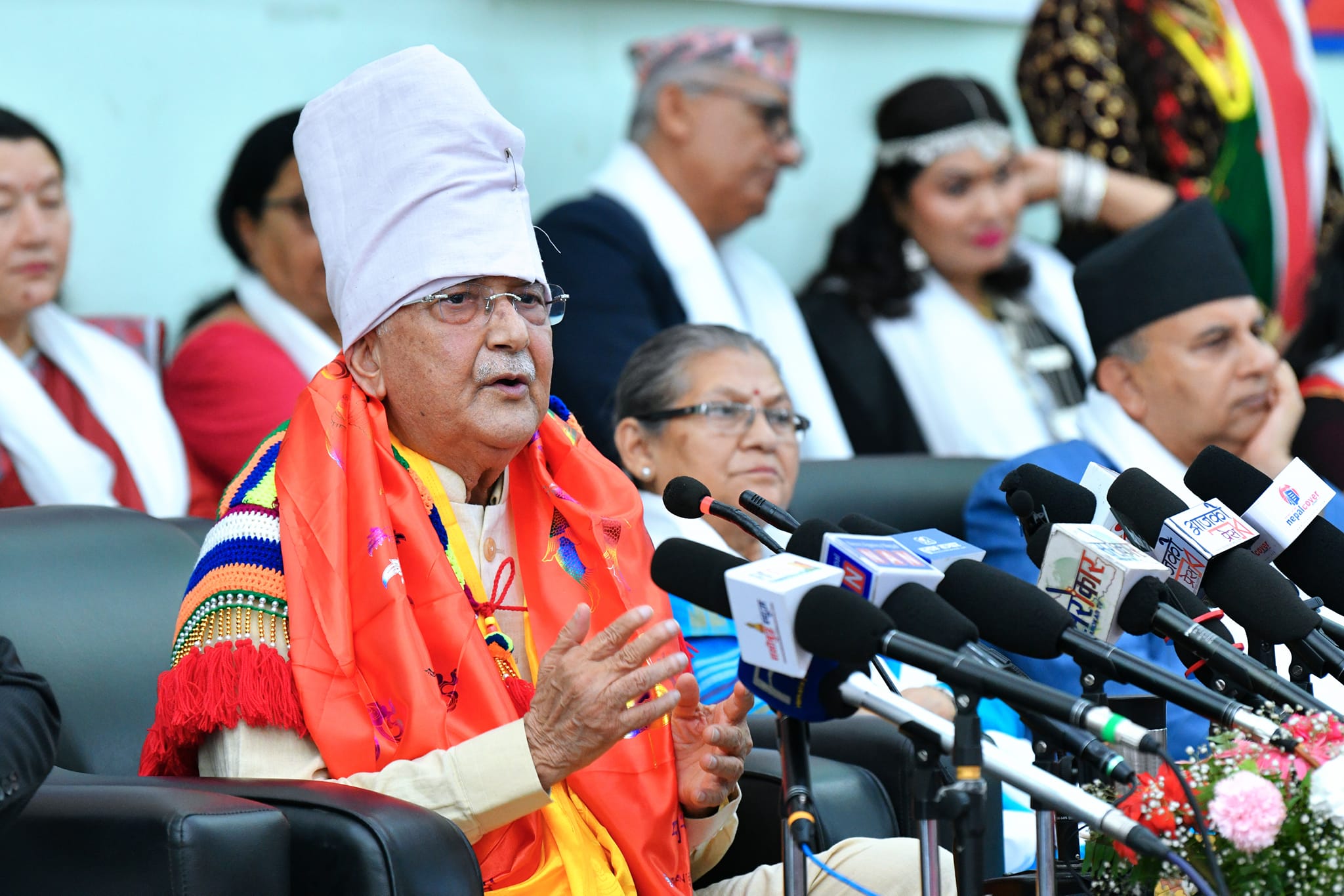 केपी ओलीले भने- जातीय विद्वेष फैलिए देशको अस्तित्व समाप्त हुन्छ (भिडियो)